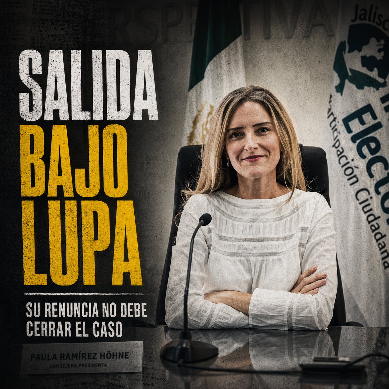 Salida bajo lupa