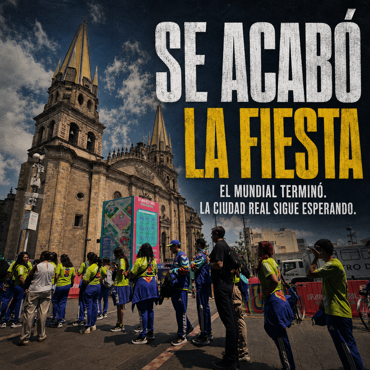 Se acabó la fiesta