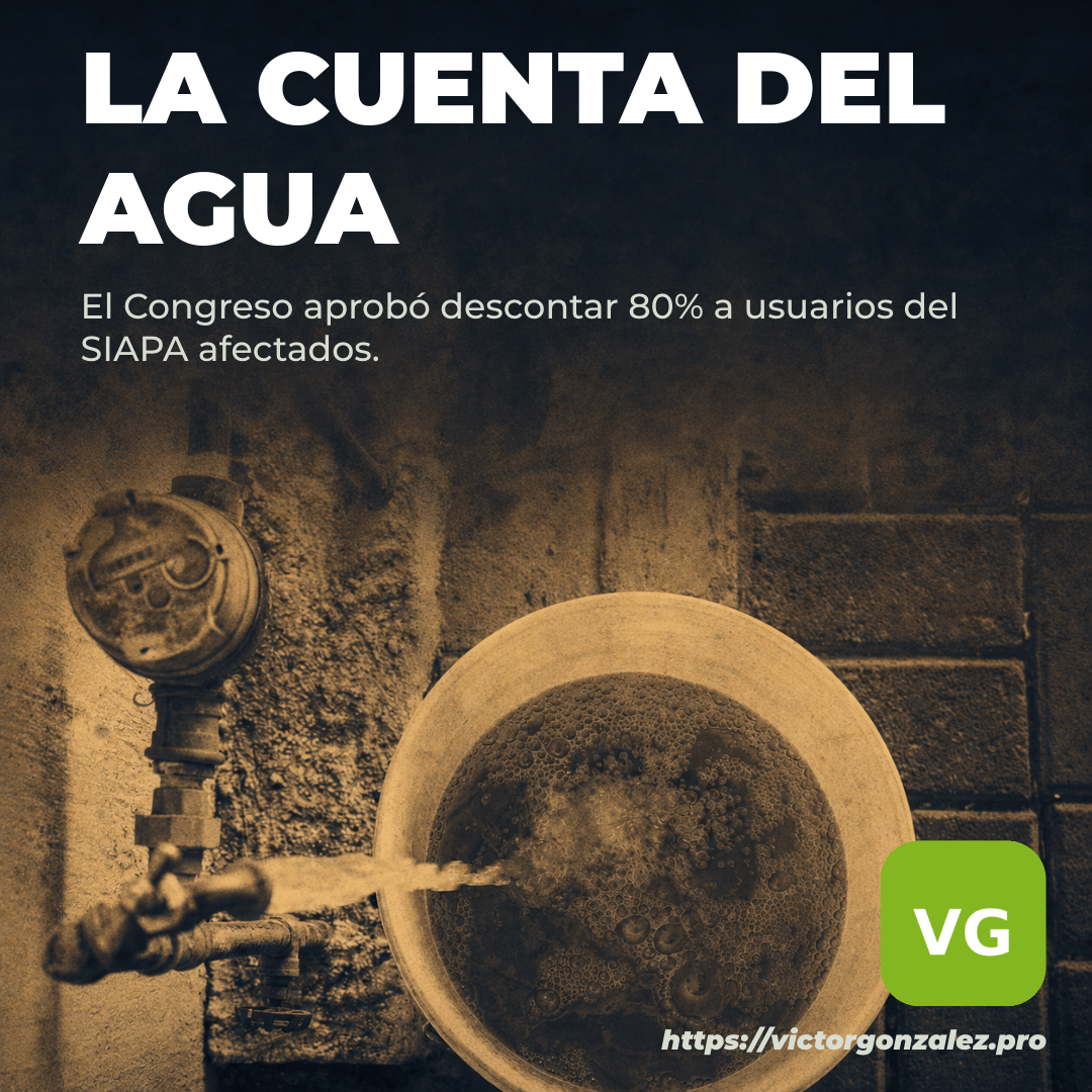 La cuenta del agua