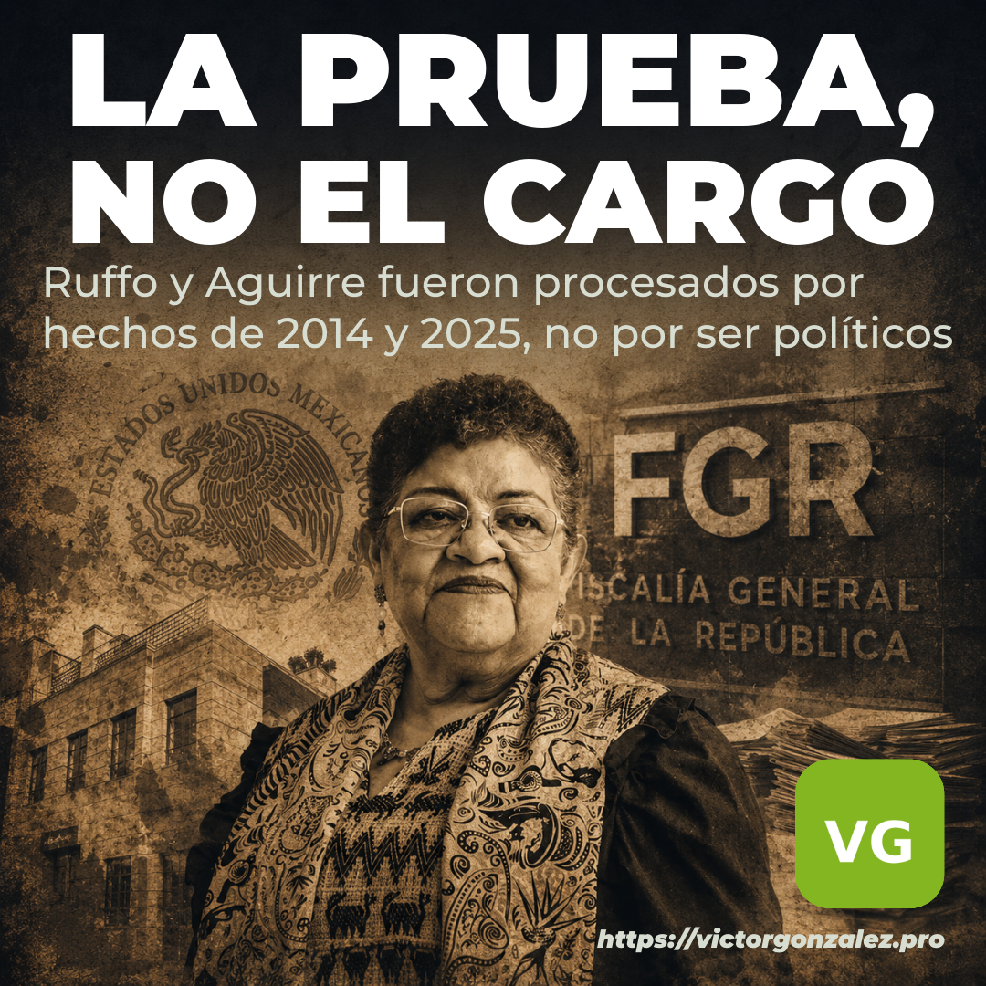 La prueba, no el cargo