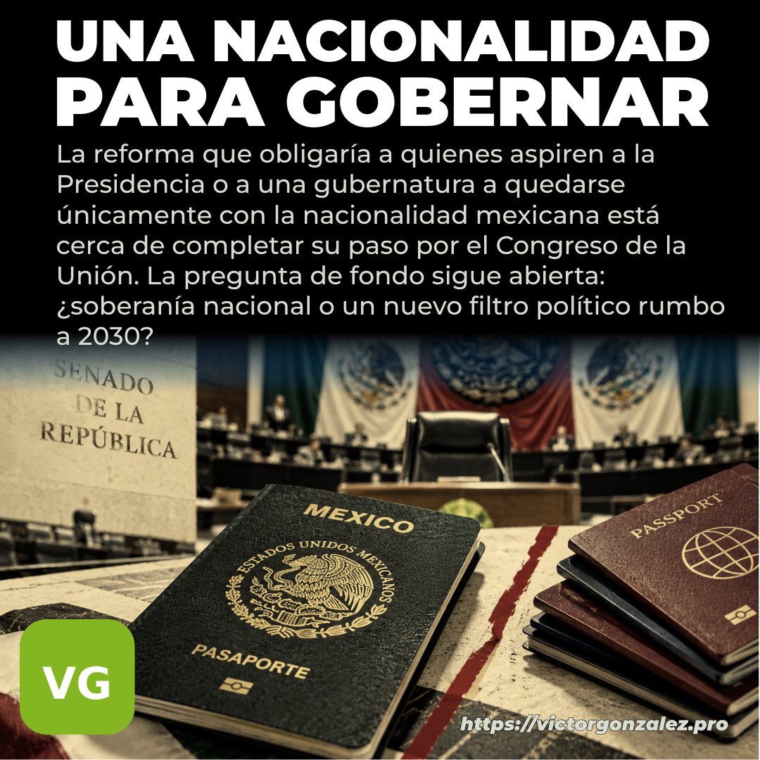 Una nacionalidad para gobernar